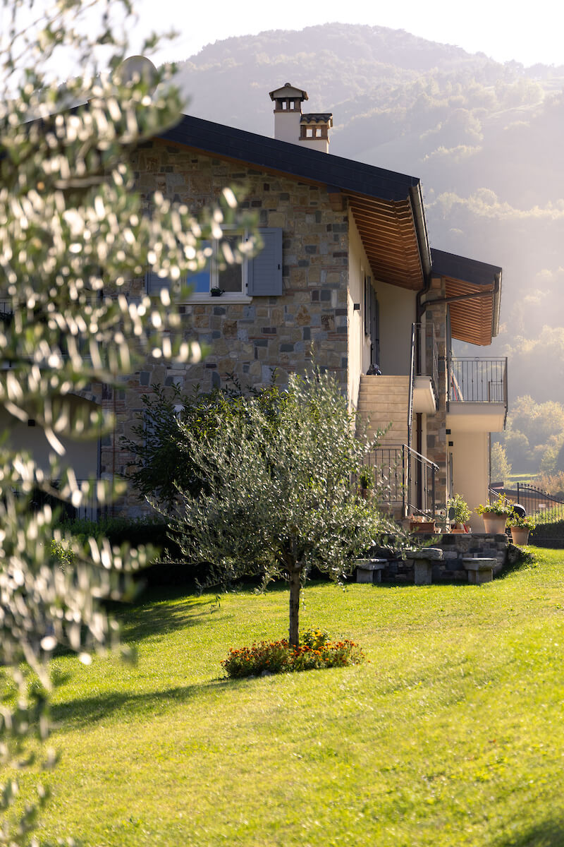 External view of the vacation rentals' garden